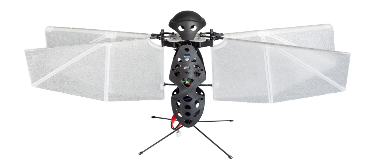 Flying robot used as a visual thumbnail for the MARL UAV formation project
